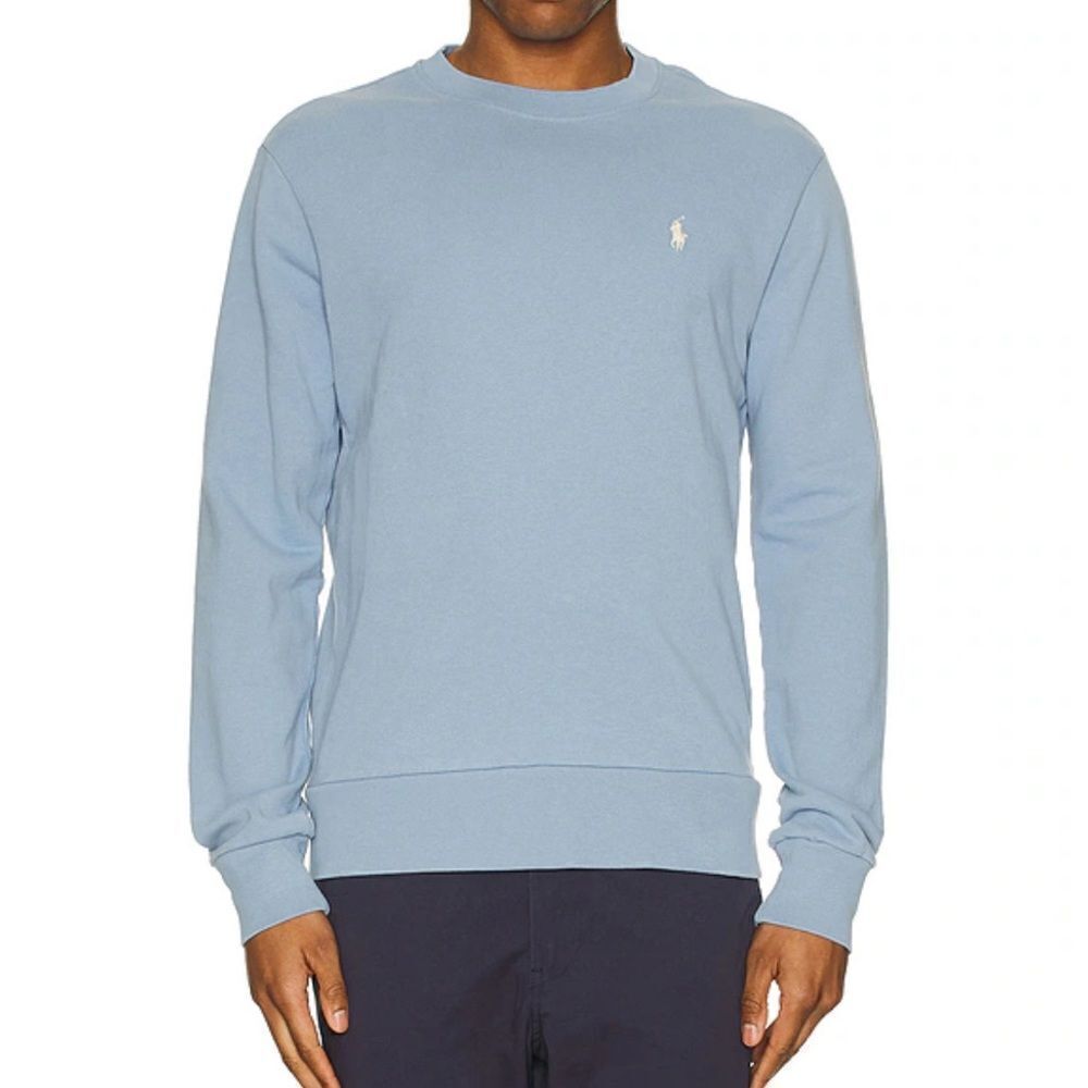 Polo Ralph Lauren Long Sleeve Sweatshirt in Channel Blue sz XL
